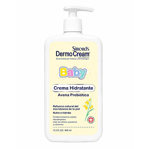 Dermocream Baby Crema Hidratante Avena Prebiótica 400 Ml 