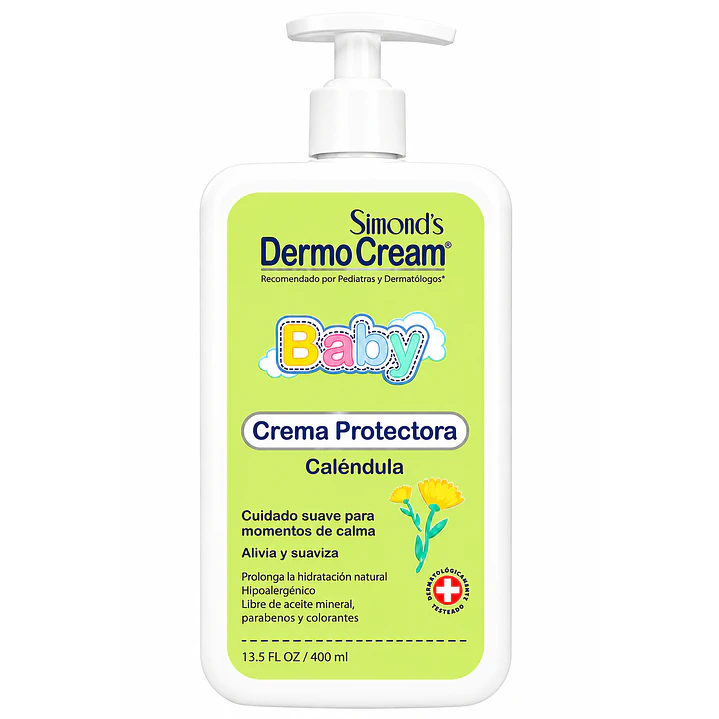 Dermocream Baby Crema Hidratante Caléndula 400 Ml 1