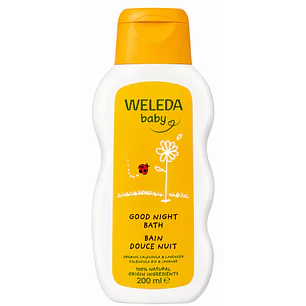Weleda Baby Good Night Bat  200 Ml Baño Buenas Noches