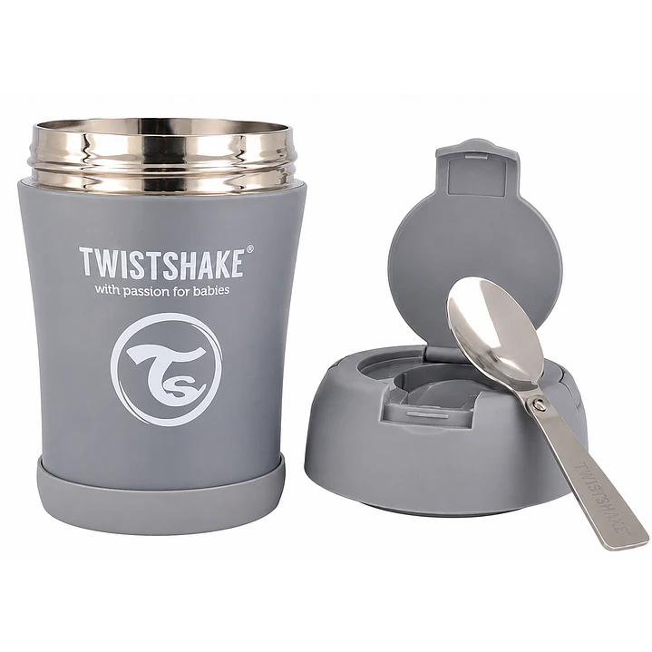 Termo para Comida Twistshake Gris Pastel 1