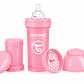 Mamadera  Twistshake Anticólicos 8oz/260 Ml Rosa Pastel  - Miniatura 1