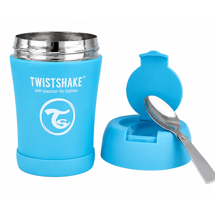 Termo para Comida Bebé Twistshake Hot & Cold Celeste 350 Ml 1