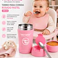 Termo para Comida Twistshake Hot & Cold Rosado Pastel 350 Ml - Miniatura 5