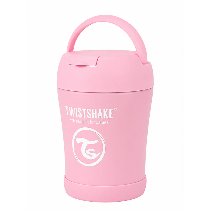 Termo para Comida Twistshake Hot & Cold Rosado Pastel 350 Ml 2