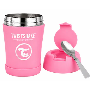 Termo para Comida Twistshake Hot & Cold Rosado Pastel 350 Ml