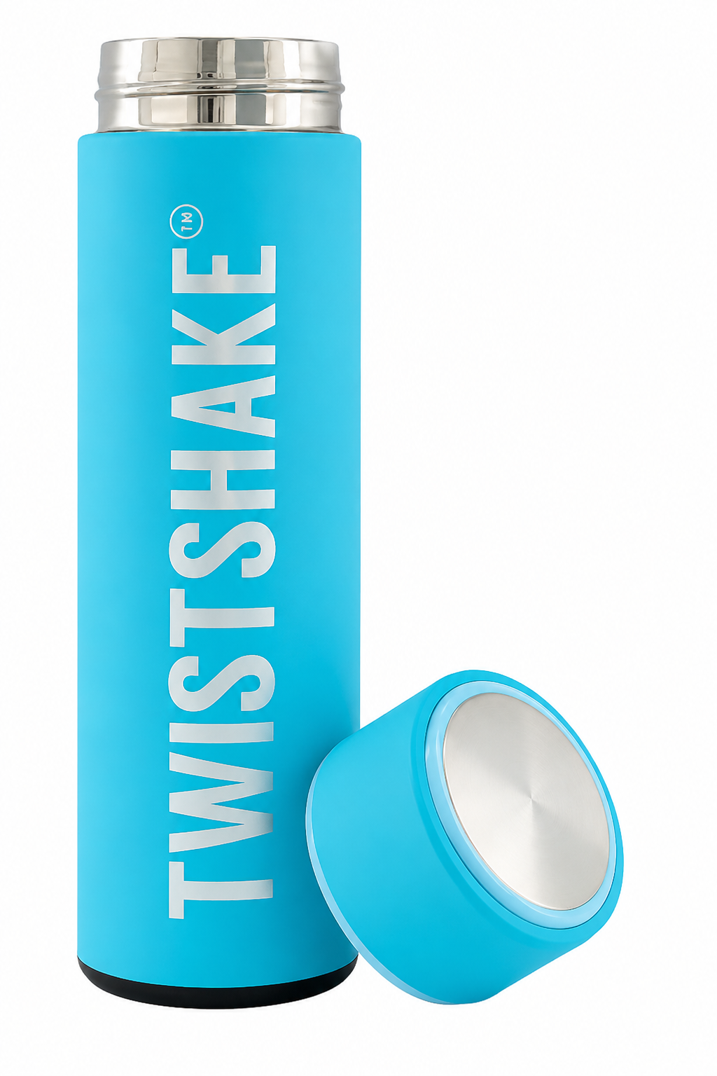 Termo Botella Twistshake Celeste 420 Ml