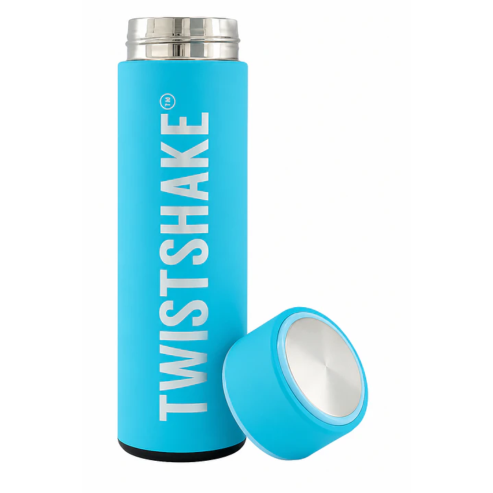 Termo Botella Twistshake Celeste 420 Ml 1