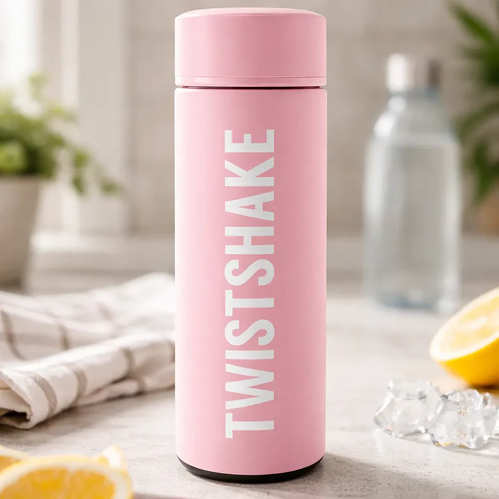 Termo Twistshake Hot & Cold Rosado 420 Ml  5