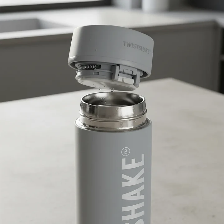 Termo Twistshake Hot & Cold Gris 420 Ml 3
