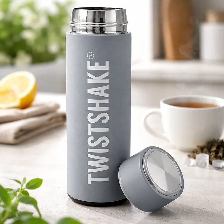 Termo Twistshake Hot & Cold Gris 420 Ml 5