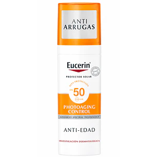 Eucerin Protector Solar Facial Fluido Anti-edad 50 Ml