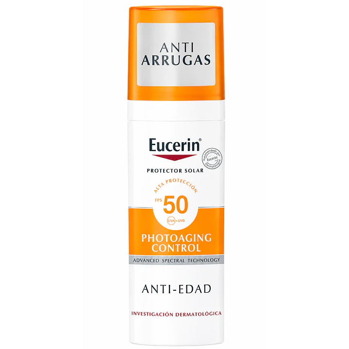 Protector Solar Facial Eucerin Fluido Anti-edad 50 Ml 1