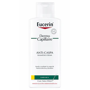 Eucerin DermoCapillaire Anticaspa Seca Shampoo Crema 250 Ml