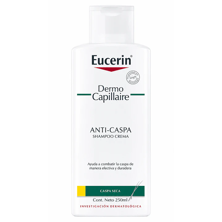 Eucerin DermoCapillaire Anticaspa Seca Shampoo Crema 250 Ml 1