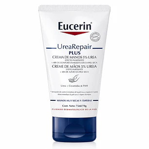 Eucerin  Crema De Manos Urea Repair 5% Urea 75 Ml