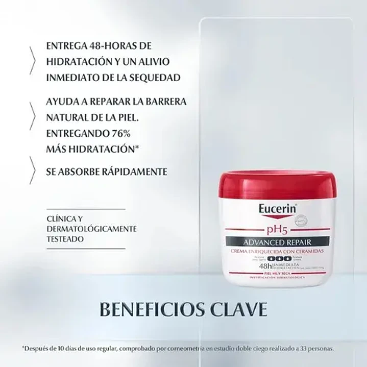 Eucerin pH5 Advanced Repair Crema Intensiva Reparadora 450 Ml 3