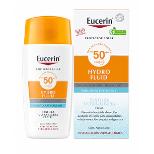 Eucerin Protector Solar Facial Hydro Fluid Fps50+ 50 Ml