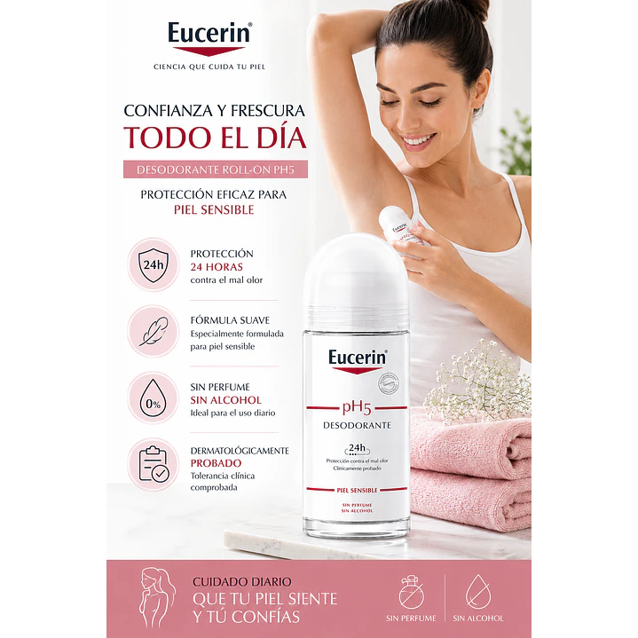 Eucerin pH5 Desodorante Roll-On 50 Ml 5