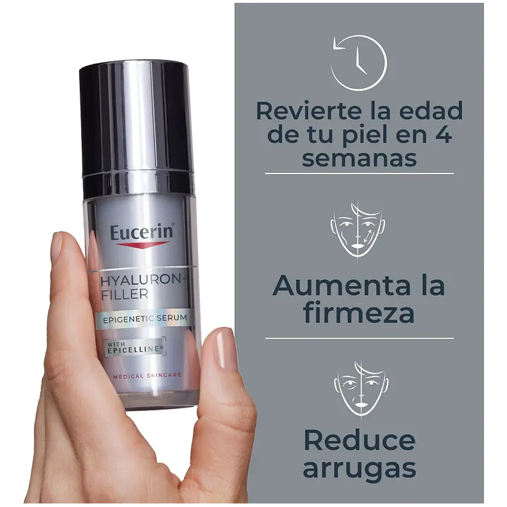 Eucerin Hyaluron Filler Epigenetic Serum Anti Edad 30 Ml 3