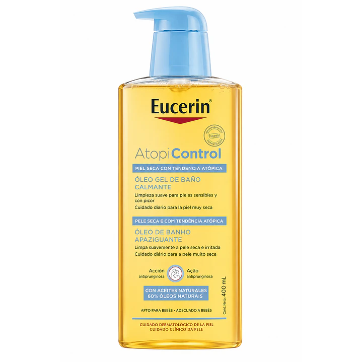 Eucerin AtopiControl Óleo Gel de Baño 400 Ml 1