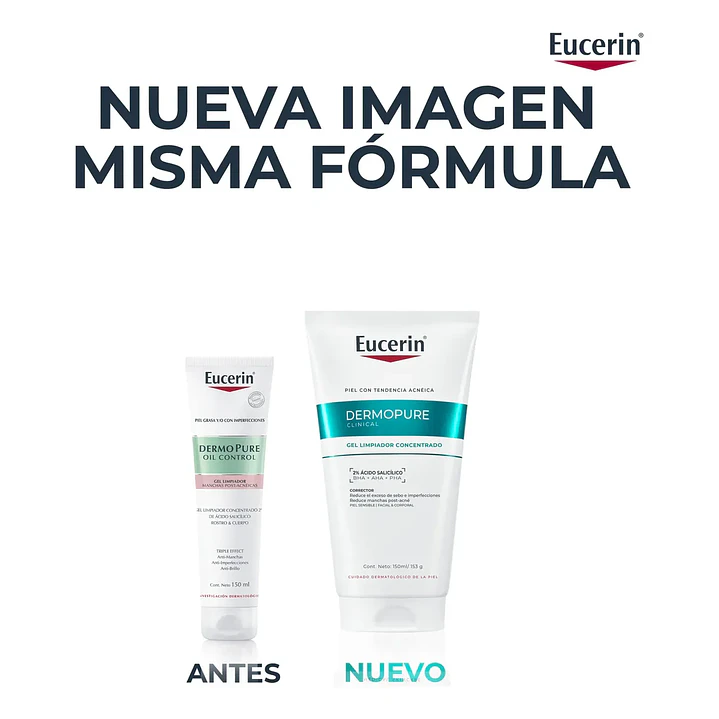 Eucerin DermoPure Clinical Gel Limpiador Concentrado 150 Ml 2