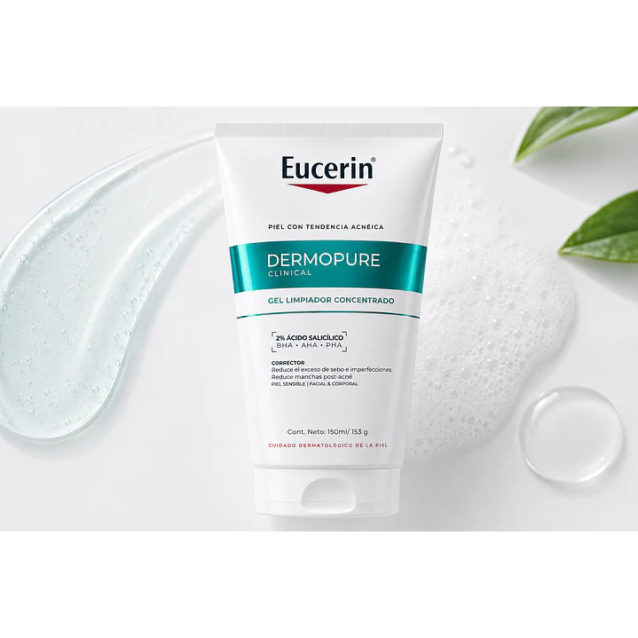 Eucerin DermoPure Clinical Gel Limpiador Concentrado 150 Ml 4