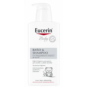 Eucerin Baby Baño & Shampoo 400 Ml