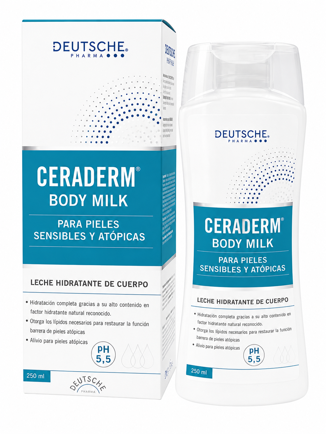 Ceraderm Body Milk Loción Solar 290 Ml