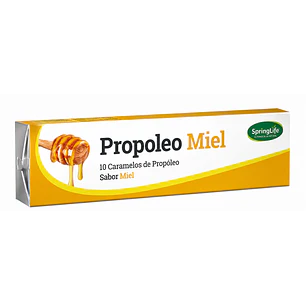 Propoleo Miel Caramelo Springlife X10
