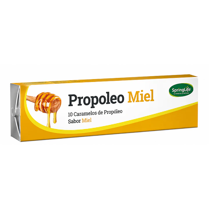 Propoleo Miel Caramelo Springlife Caja X20 2