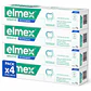 Crema Dental Sin Gluten Elmex Sensitive Whitening 110 G Pack X4 - Miniatura 1