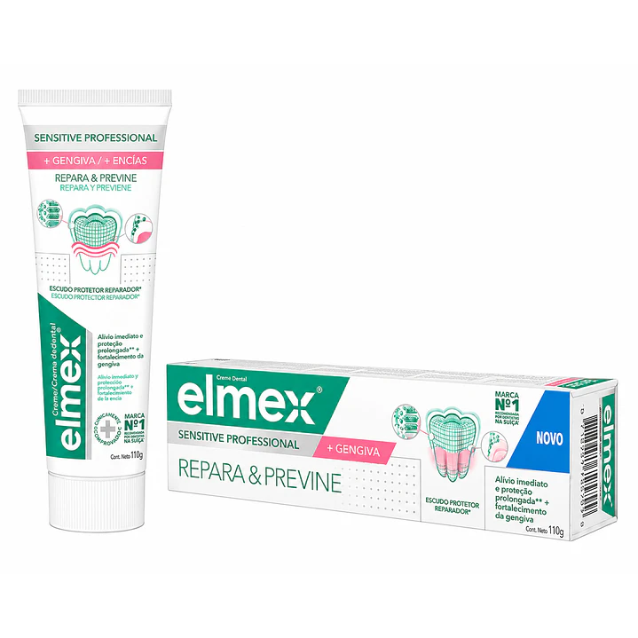 Crema Dental Elmex Dientes Sensibles 110 G 1