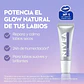 Nivea Bálsamo Labial Lip Glow Con Ácido Hialurónico 10ml Todo Tipo De Piel Día/noche - Miniatura 2