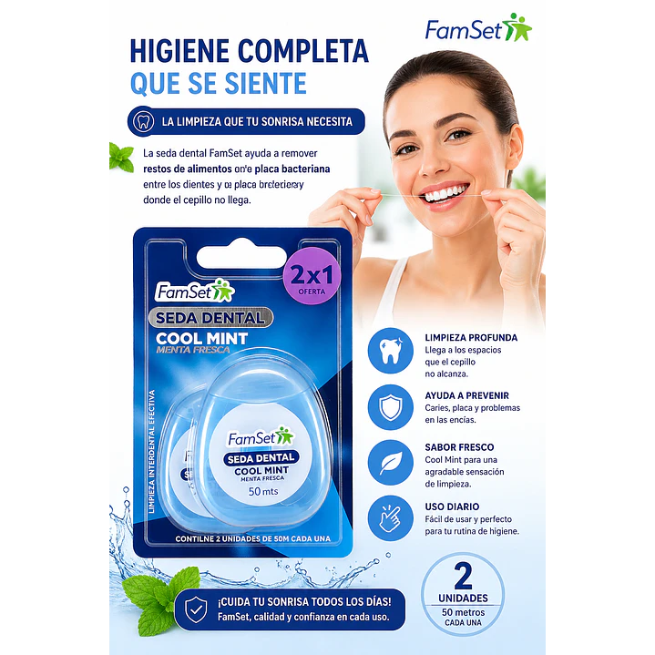 Seda Hilo Dental Famset X2 3