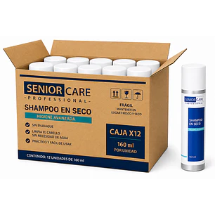 Senior Care Shampoo En Seco 160 Ml Caja X12