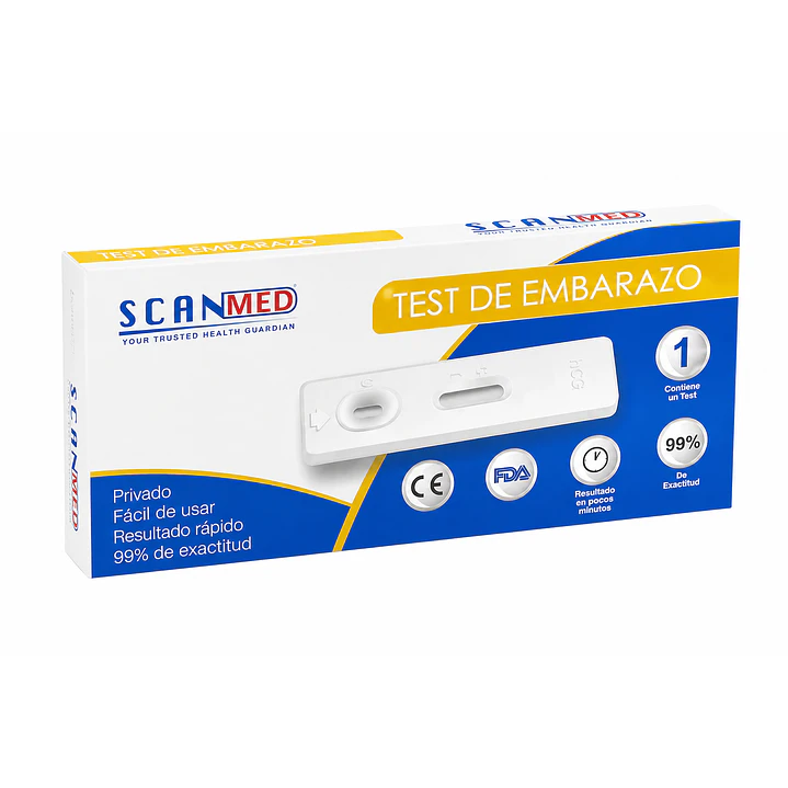 Test Rapido De Embarazo Scanmed 99% Exactitud  1