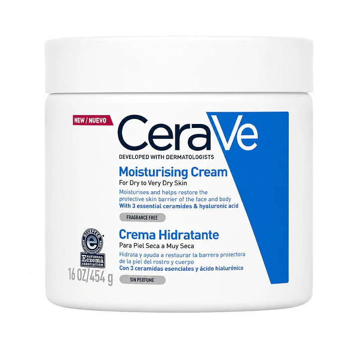Crema Corporal Cerave Hidratante Piel Seca A Muy Seca 454 G 1