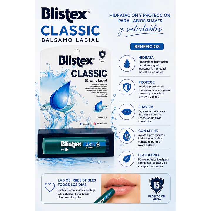 Blistex Classic  Balsamo Labial 15 G 4
