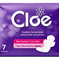 Cloe Toallas Higiénicas Nocturnas Ultrafina Con Alas X7 Unid  - Miniatura 1