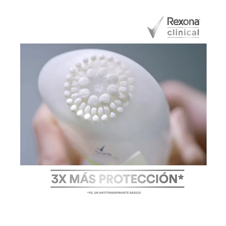 Rexona Clinical Desodorante en Crema Cleant Scent 96h 48Gr Pack X6 8
