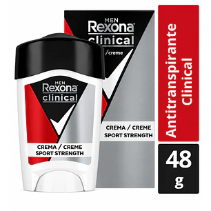 Rexona Clinical Men Desodorante En Crema Sport Strength 48Gr