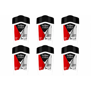 Rexona Clinical Men Desodorante En Crema Sport Strength 48Gr Pack X6