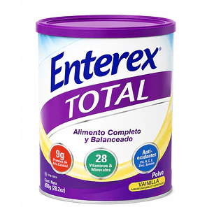 Enterex Total Vainilla 800Gr