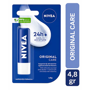  Balsamo Labial Nivea Essential Care Hidratante 4,8 G
