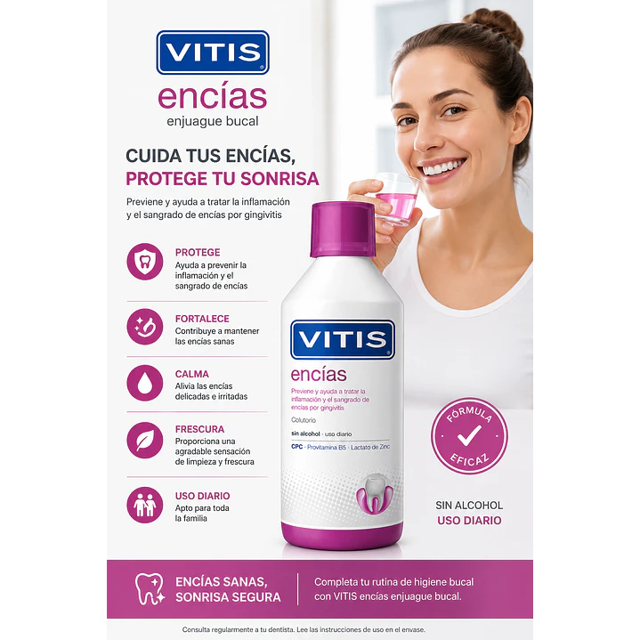  Enjuague Bucal Vitis Encías 500 Ml 4