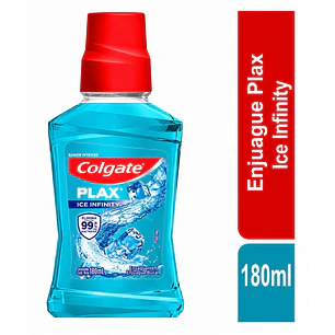 Colgate Plax Ice Infinity Enjuague Bucal 180 Ml