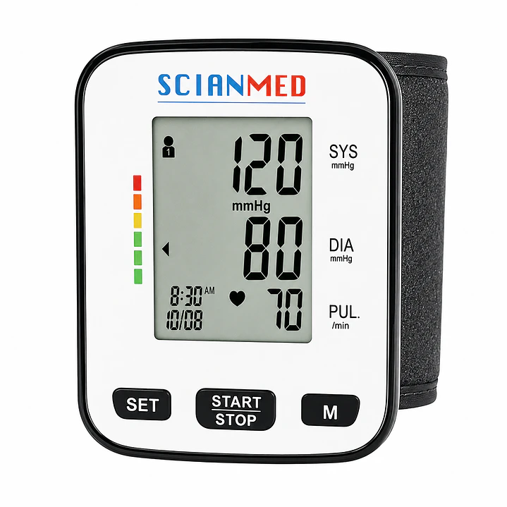 Tensiometro Toma Presion Muñeca Scanmed Bsp-21 2