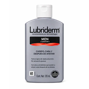 Lubriderm Men Crema Humectante 120 Ml