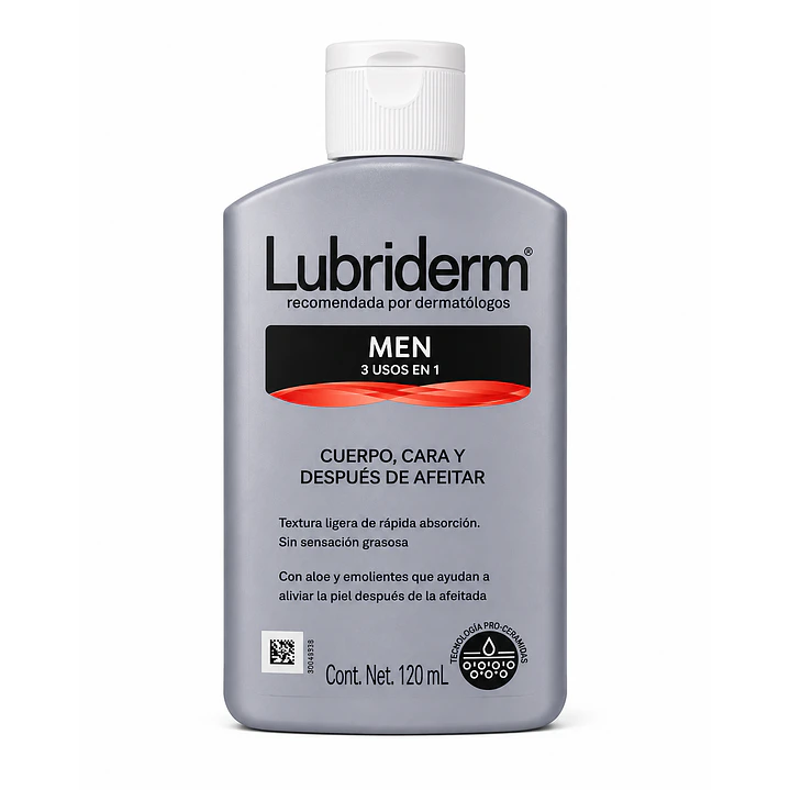 Lubriderm Men Crema Humectante 120 Ml 1