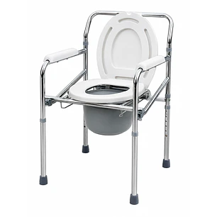 Inodoro Cromado Vitality Tipo Guardian Baño Portatil Plegable
